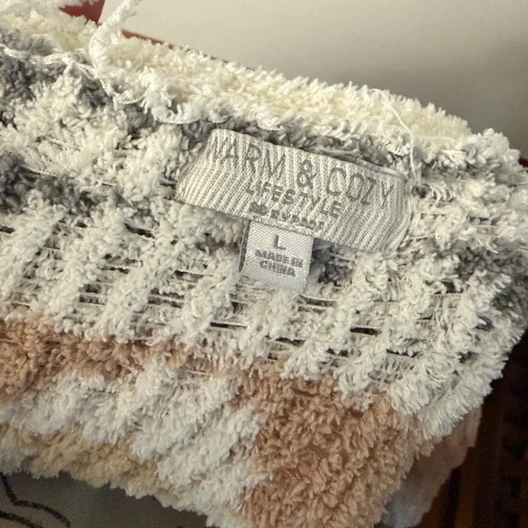 Chic Geometric Open-Front Cardigan - Picture 2 of 2